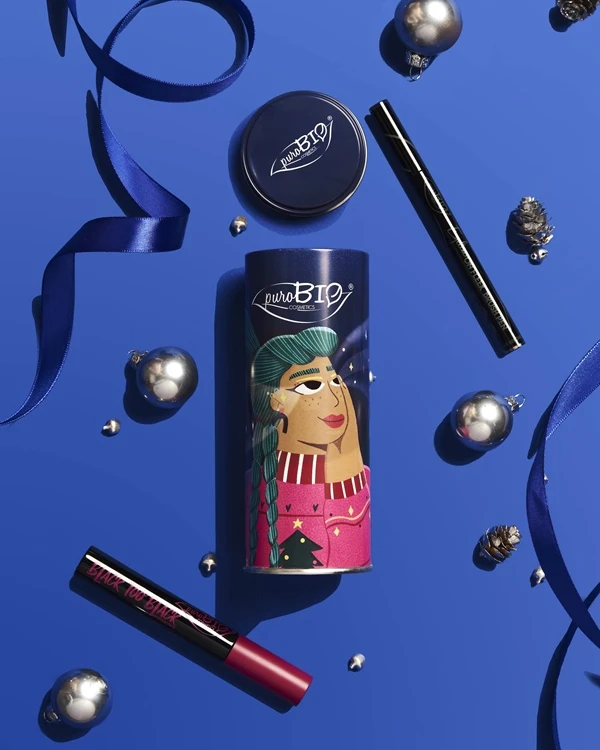 Purobio Cofanetto Blue Box: Mascara + Eyeliner 2 Purobio Cofanetto Blue Box: Mascara + Eyeliner - immagine 2