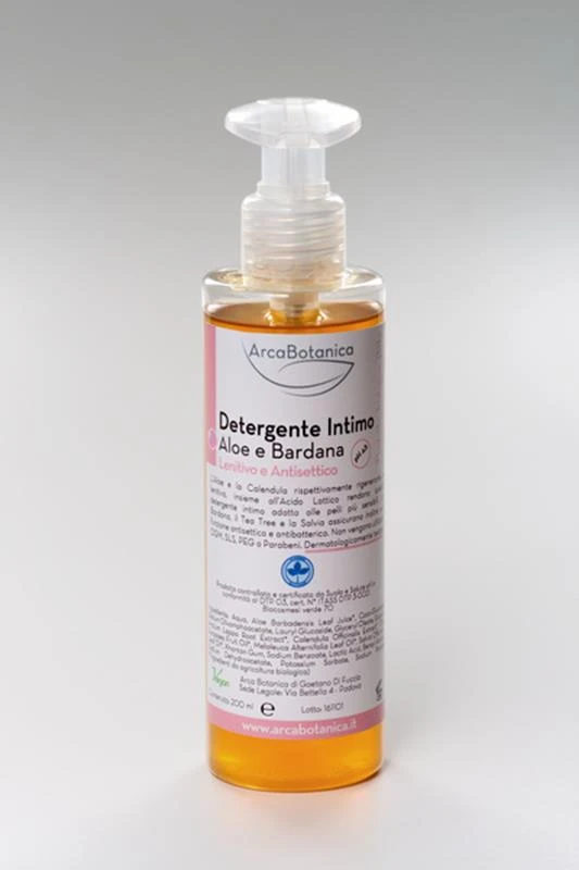 Arca Botanica Detergente Intimo Aloe E Bardana Ml. 200 1 Arca Botanica Detergente Intimo Aloe E Bardana Ml. 200