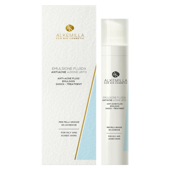 Alkemilla Emulsione Fluida Anti-acne Azione Urto Ml. 50 1 Alkemilla Emulsione Fluida Anti-acne Azione Urto Ml. 50