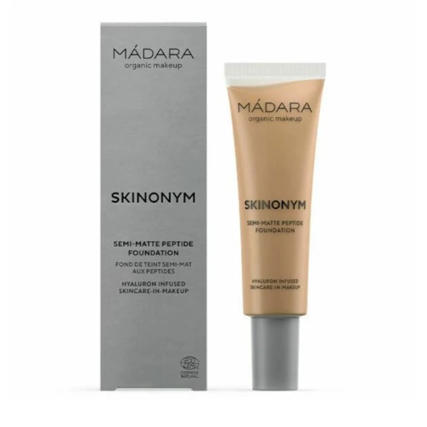 Madara Fondotinta Skinonym Peptide Semi-matte Col. 35 True Beige Ml. 30 1 Madara Fondotinta Skinonym Peptide Semi-matte Col. 35 True Beige Ml. 30