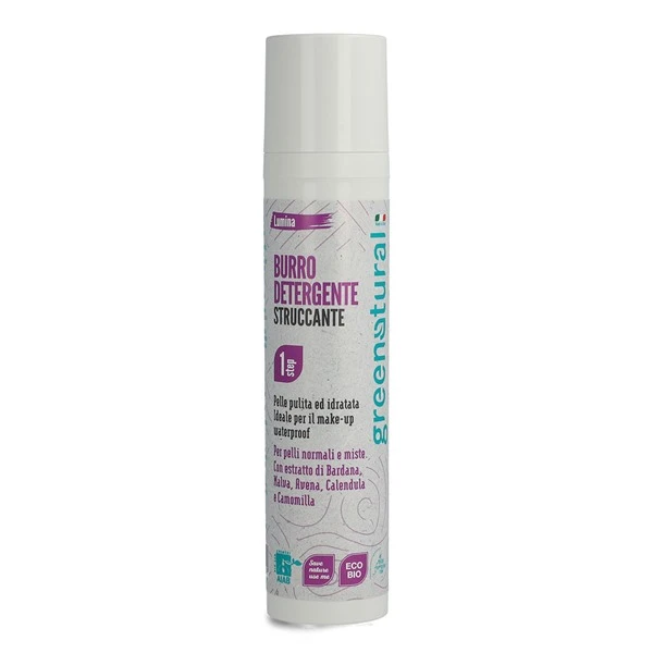 Greenatural Burro Detergente Struccante Linea Lumina Ml. 100 1 Greenatural Burro Detergente Struccante Linea Lumina Ml. 100