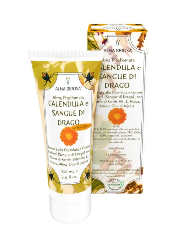Alma Briosa Fitopomata Calendula E Sangue Di Drago Ml. 100 1 Alma Briosa Fitopomata Calendula E Sangue Di Drago Ml. 100