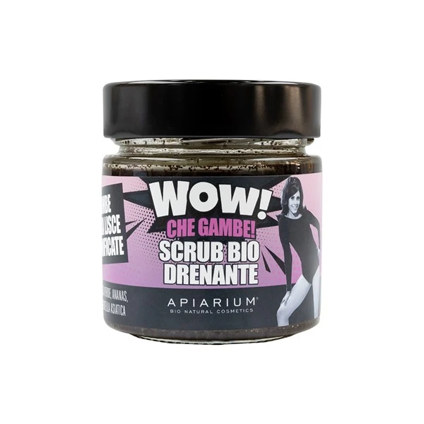 Apiarium Scrub Wow Che Gambe! Drenante Ml. 270 1 Apiarium Scrub Wow Che Gambe! Drenante Ml. 270