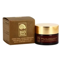 Bio Snail Crema Viso, Collo E Decolletè Lipo Repair Up-Gravity 70% Ml. 50