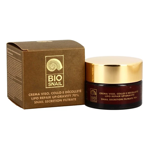 Bio Snail Crema Viso, Collo E Decolletè Lipo Repair Up-Gravity 70% Ml. 50 1 Bio Snail Crema Viso, Collo E Decolletè Lipo Repair Up-Gravity 70% Ml. 50