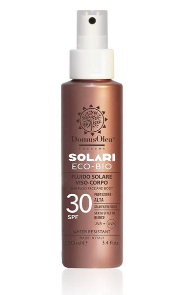 Domus Olea Toscana Fluido Solare Viso-corpo SPF 30 Ml. 100 1 Domus Olea Toscana Fluido Solare Viso-corpo SPF 30 Ml. 100
