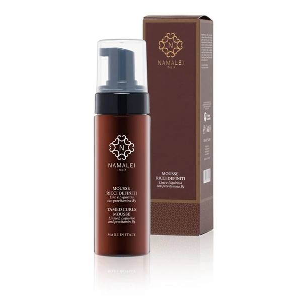 Namalei Gel Mousse Capelli Ricci Definiti Lino E Liquirizia Con Provitamina B5 Ml. 150 1 Namalei Gel Mousse Capelli Ricci Definiti Lino E Liquirizia Con Provitamina B5 Ml. 150