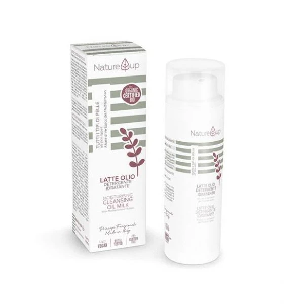 Bema Cosmetici Nature Up Latte Olio Idratante Detergente E Struccante Viso Ml. 150 1 Bema Cosmetici Nature Up Latte Olio Idratante Detergente E Struccante Viso Ml. 150