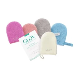 Glov On The Go – Guanto In Microfibra Per Rimuovere Il Make Up Per Tutti I Tipi Di Pelle – Colori Assortiti