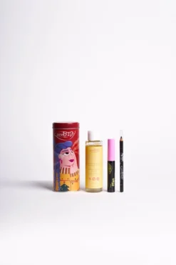 Purobio Cofanetto Red Box: Struccante Bifasico, Matita Occhi E Mascara Allungante