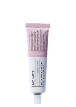 Bioearth Scrub Viso Per Pelle Secca E Matura Allo Zafferano Ml. 75