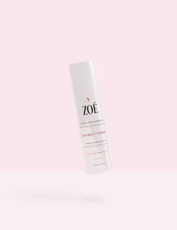 Zoè Cosmetics Energy Vibes Crema Viso Nutriente Con Vitamina C & Picnogenolo® Ml. 50 1 Zoè Cosmetics Energy Vibes Crema Viso Nutriente Con Vitamina C & Picnogenolo® Ml. 50