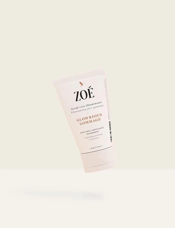 Zoè Cosmetics Glowrious Gommage Scrub Viso Illuminante Con Argilla Bianca Dell’Amazzonia E Acaj Ml. 75 1 Zoè Cosmetics Glowrious Gommage Scrub Viso Illuminante Con Argilla Bianca Dell’Amazzonia E Acaj Ml. 75